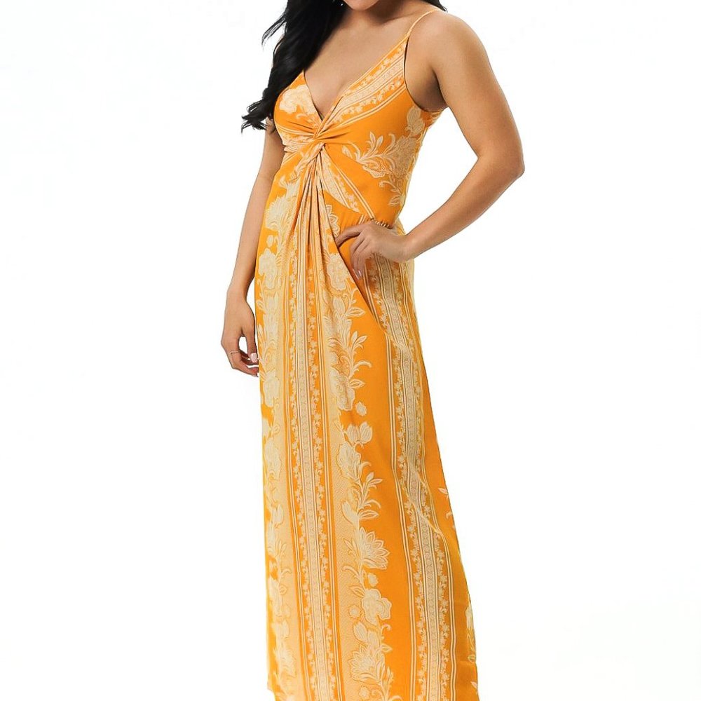 Yellow Long Bohemian Dress